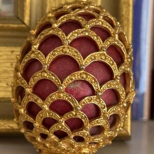 Frederic Mosell hinged sewing trinket box